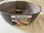 Collectible Brookstone 12 Pc Prep Set - Bowl, Strainer, Measuring Cups￼ & Spoons