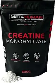 [Metahuman Labs] Creatine Monohydrate 600g | Pharmaceutical Grade | Proudly Australian | Veteran Owned