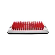 Boot Brush Caddie RED Brush CHROME for Peterbilt Freightliner Kenworth Ford