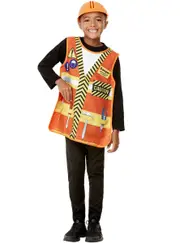 Construction Worker Boys Easy Book Week Costume