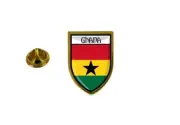 pins pin's flag national badge backpack hat shield world ghana