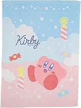 Marushin 4585016600 Children's Kirby Character Nintendo Kirby Starry Kirby Cute 100% Cotton Nap Blanket for Girls Boys Summer Nursery Kindergarten