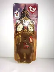 Ty Beanie Babies Britannia, Maple, Glory, Erin - Original, Unopened McDonalds