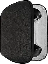 Geekria Shield Case Compatible with Steam Controller, Hard Shell Case Travel Carrying Portable Storage Bag with Internal Mesh Pocket for Charging Cable (Black)