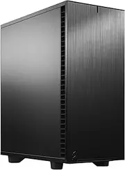 Fractal Design Define 7 Compact Black, Compact ATX PC Case Made of Aluminium/Steel, Insulated for Silent Computing - Black