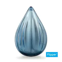 在飛比找PChome24h購物優惠-馬來西亞 Flipper 幻藍水滴專利牙刷架