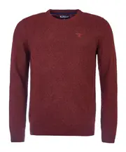 crewneck knitted jumper S Red
