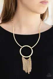 Paparazzi ~ Pharaoh Paradise Gold Necklace ~ *NEW RELEASE 2021* ~ *WOW*