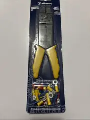 8” MultiPurpose Wire Stripper, Crimper For 10-22 AWG With 30 Assorted Connectors