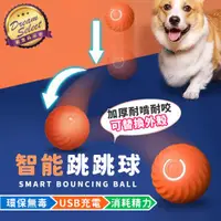 在飛比找ETMall東森購物網優惠-【DREAMSELECT】智能跳跳寵物球 貓咪玩具 狗狗玩具