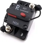 parts PTT 140 Amp / 12V- 48VDC Hi-Amp Circuit Breaker with Switch Manual Reset. Ignition Protected/ 12V- 48VDC,Waterproof Circuit Breakers with Water Resistant