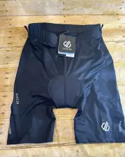 DARE 2B COMPRESSION PADDED BIKE CYCLING CYCLE SHORTS BLACK MEN'S XXL NWT
