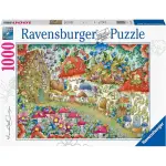 【RAVENSBURGER】維寶拼圖 蘑菇花屋1000片