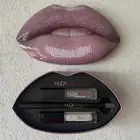 HUDA Beauty Contour & Strobe Mini Lip Set Silverfox & Enchanting 3 Lip Products