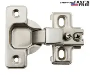 Face Frame Concealed Euro 105 Deg Self Closing Compact Cabinet Hing ( 6-50 Set)