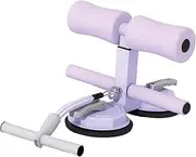 Oshhni Sit up Bar Sit up Floor Holder Adjustable Height with 2 Strong Suction Cups and 1 Resistance Band for Home Gym Fitness Office