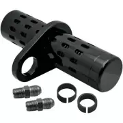 Pro-One Oil Cooler with Universal Clamp 1" to 1-1/4" Black Harley Davidson
