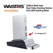 Winstars USB 3.0 Universal Docking Station with HDD Enclosure Base (WS-UG39DK2D)