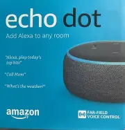New In box NIB Amazon Echo Dot (3rd Generation) Smart Speaker (J2248A)