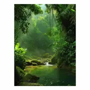 Amazon Forest Canvas Print