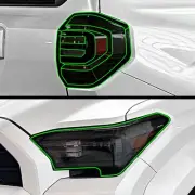 Fits Toyota 4Runner 2025+ Head Tail Light Precut Smoked PPF Tint Headlight Film (for: Toyota)