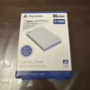 Seagate - STLV2000101 - 2TB External HDD Game Drive for PS5 USB 3.0 - White