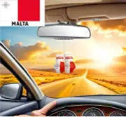 MALTESE FLAG / MALTA Mini Boxing Gloves, ORNAMENT / SOUVENIR