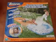 *New* Banzai Soak 'N Splash Water Slide 16 Ft, Inflatable Body Board Included!