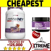 EHP LABS OXYWHEY 2LB CHOCOLATE // EHPLABS OXY WHEY WPI WPC GLUTEN FREE LEAN