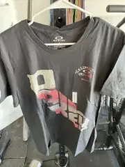 oakley cali wave t shirt sz xl blk