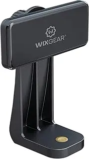 WixGear Magnetic Tripod Mount Strong Phone Holder for Tripod Compatible with iPhone and Android Devices