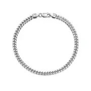 Thick 5MM Solid Heavy Miami Cuban Curb Link Bracelet Sterling Silver 8-9 Inch