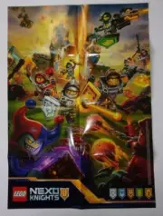 2016 LEGO Nexo Knights Double Sided Poster NEW