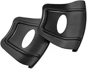 Motorcycle Dirt Bike Rim Guard Universal Rim Protector Pair for Optimal Safety, Black