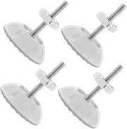 SECFOU 1 Set Gate Fence Bolts Gate Extender Retractable Gate Safety Gate Gate Wall Protector Adjustable Gate Gate for Metal Railing Gate Extension