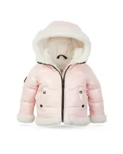 Sam. Unisex Blizzard Faux Shearling Puffer Jacket - Baby
