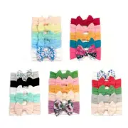 Baby Headdress Bow Turban Headbands Toddler Big Knot Elastic Headband Accessory