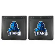 NRL Mudflaps Titans - 280mm Drop X 300mm Width