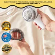 Electric Lint Fabric Remover Portable Fabric Shaver Rechargeable Handy Minimal
