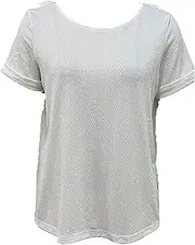 [Zylphorix] Women Open Back Button Short Sleeve Shirt Summer Ruffle Sleeve Blouses Top Solid Color V-Neck Backless Pullover Tee