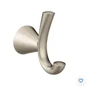 Moen YB2303 Glyde Double Robe Hook (6 Total) USPS Priority Free Shipping