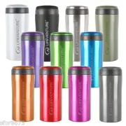 LIFEVENTURE THERMAL MUG NO-LEAK STAINLESS INSULATED TRAVEL FLASK 300ml 21 COLOUR