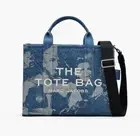 MARC JACOBS-THE FRIENDS OF DOROTHY DENIM MEDIUM TOTE BAG!