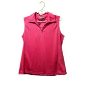 NWT Adidas climacool sleeveless mesh polo shirt