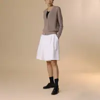 在飛比找momo購物網優惠-【giordano ladies】23FW_打摺短褲(024