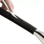 D-Line CTT11B 1.25" Dia x 43" Long Cable Tidy Tube - Black New