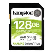 Kingston Canvas Select Plus SDHC Memory Card - 128GB Class 10 - UHS-I - Read up