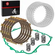 Clutch Kit Heavy Duty Springs & COVER Gasket For Kawasaki 1988-2007 Ninja 250R EX250