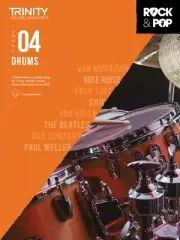 Trinity Rock & Pop 2018 Drums Grade 4 Drum Instruction Book with Media 000288798