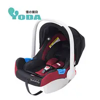 在飛比找PChome商店街優惠-YoDa 嬰兒提籃式安全座椅(汽車安全座椅)-魅力紅